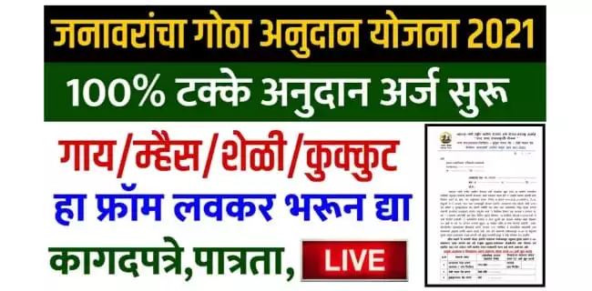 Gotha anudan Yojana 2022