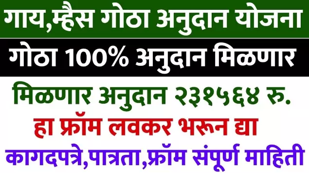 Gai Gotha Anudan Yojana 2022