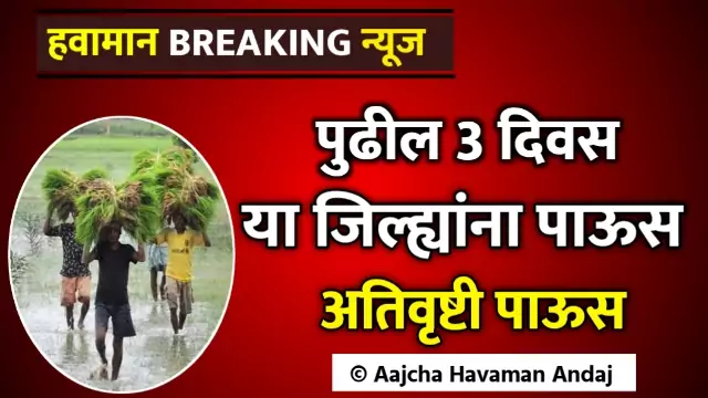 Maharashtra Rain Forecast
