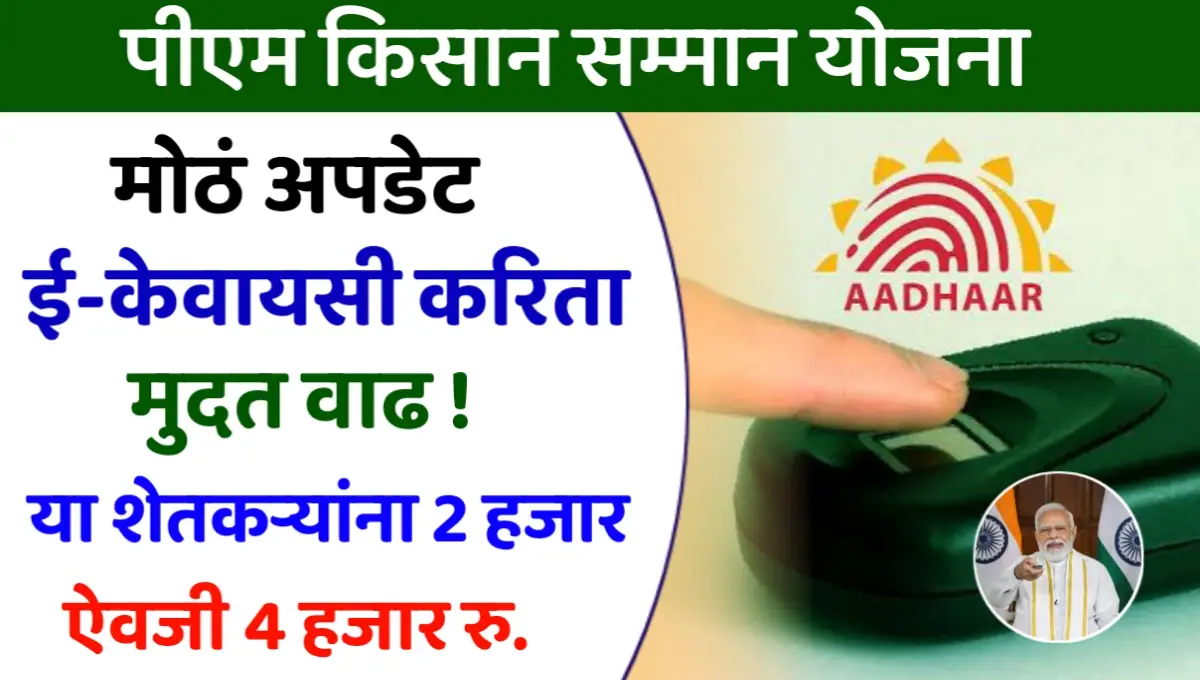 Pm Kisan Kyc Date Extended