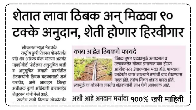 Thibak Sinchan Yojana