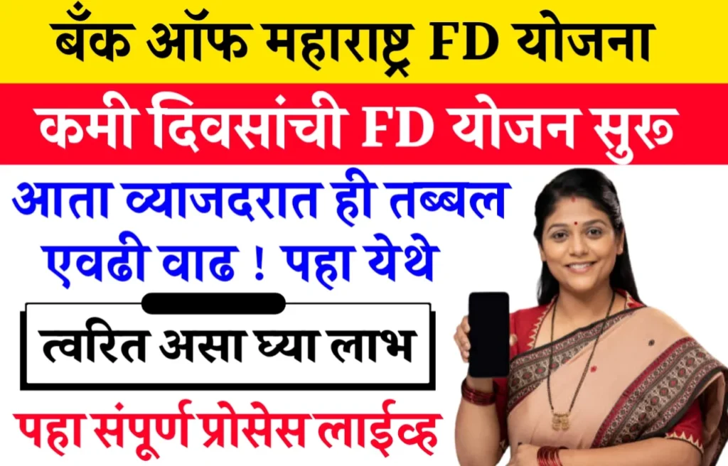 Bank of Maharashtra FD Rates